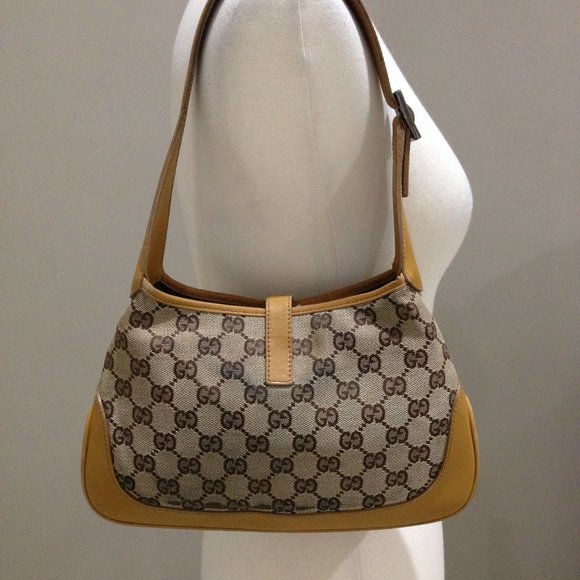 Gucci Beige and Brown Shoulder Bag - Picture 2 of 9